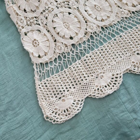 Crochet Tank Cream S - Picture 2 of 6